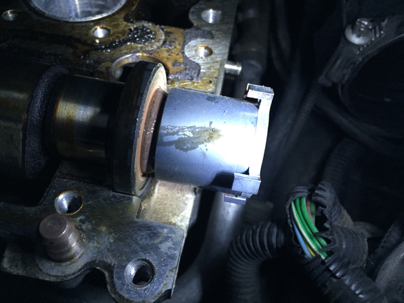 Illustration for article titled Progress on head gasket as of last night.